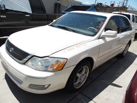 2001 TOYOTA AVALON XLS WHITE 3.0L AT Z17746